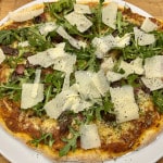 Pizza Manzo e Prosciutto con Rucola