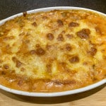 Hähnchenbrust mit Tomatensauce überbacken