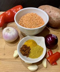 Indische Gewürzmischung (Linsen-Curry)