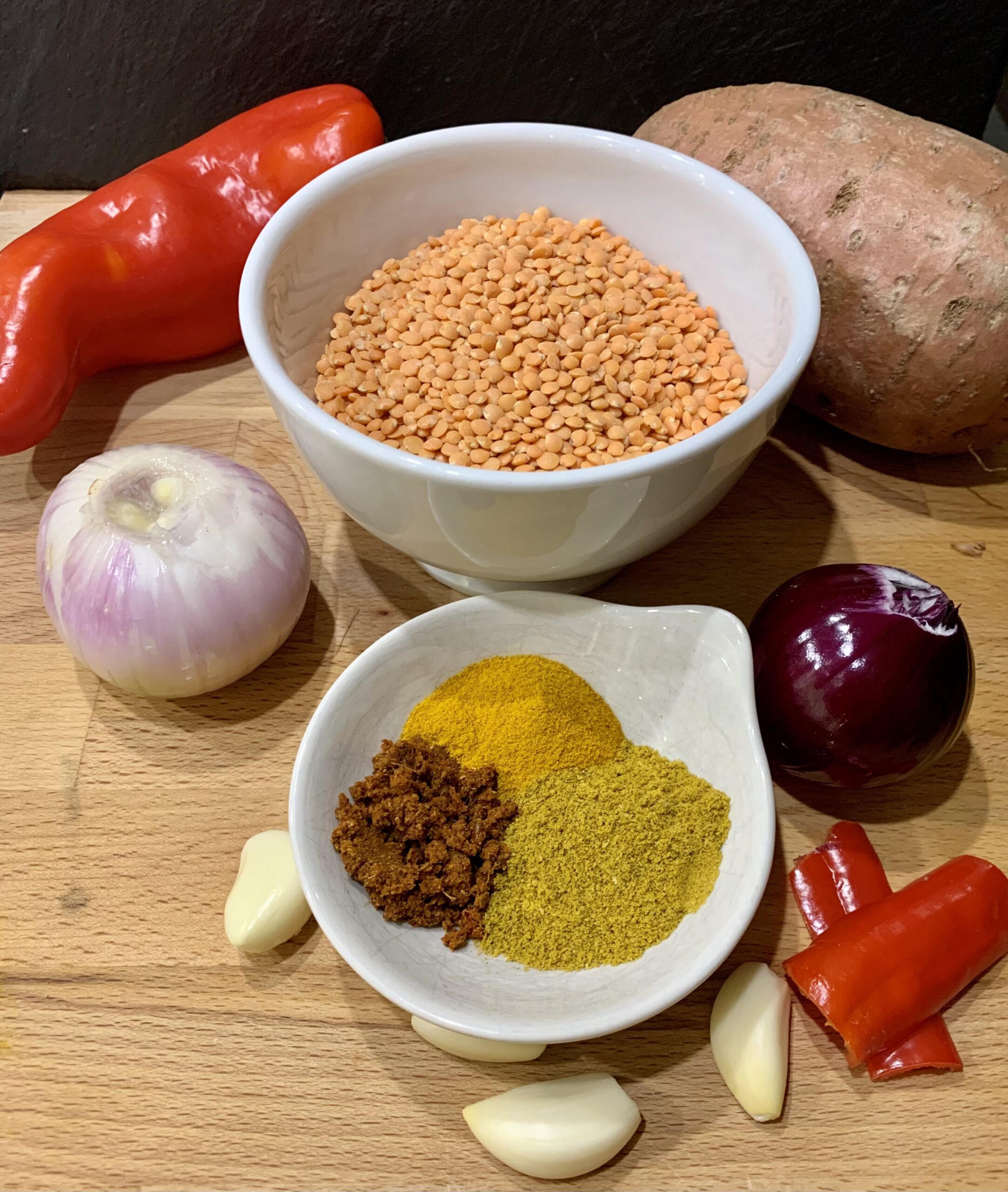 Indische Gewürzmischung (Linsen-Curry)