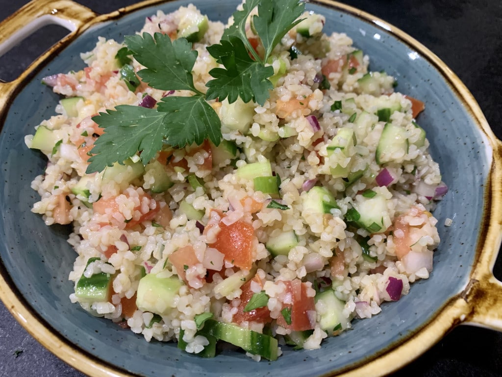 Bulgursalat mit Paprika