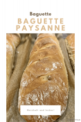 Baguette paysanne