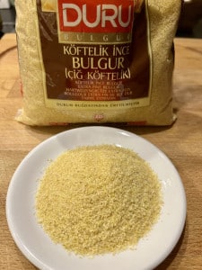 Bulgur Cig Köftelik - feiner Bulgur
