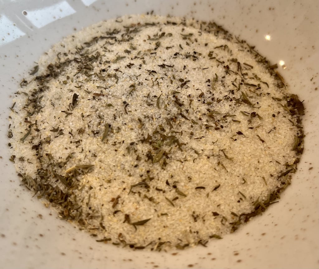 Knoblauchsalz mit Thymian