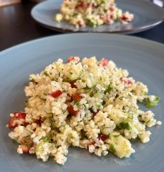 Frisch-feuriger Bulgursalat