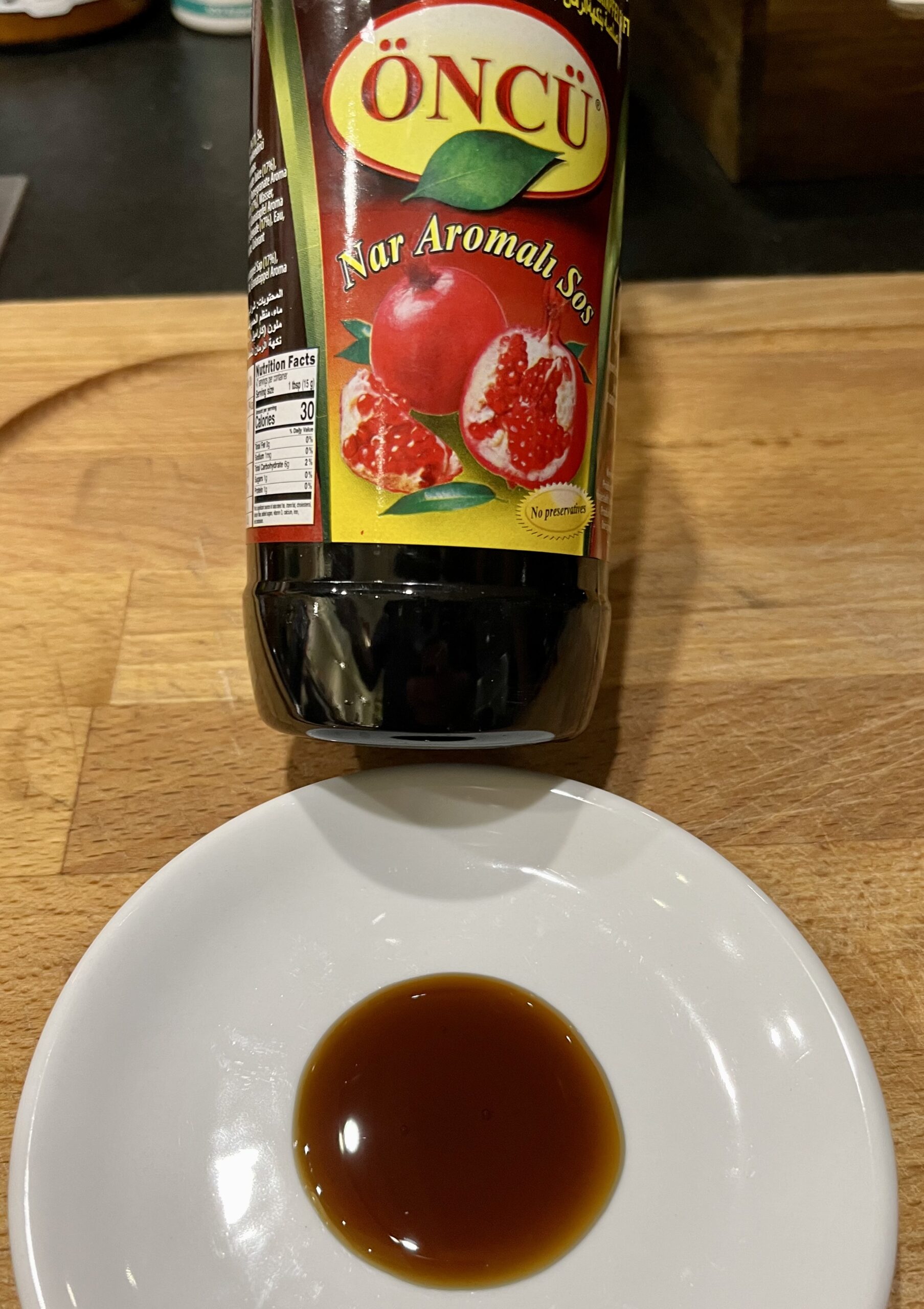 Nar aromali sos - Granatapfelsauce