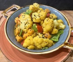 Blumenkohlcurry mit Kokosmilch