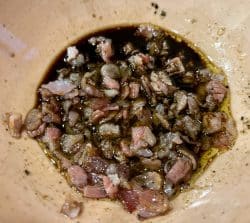 Vinaigrette de bacon