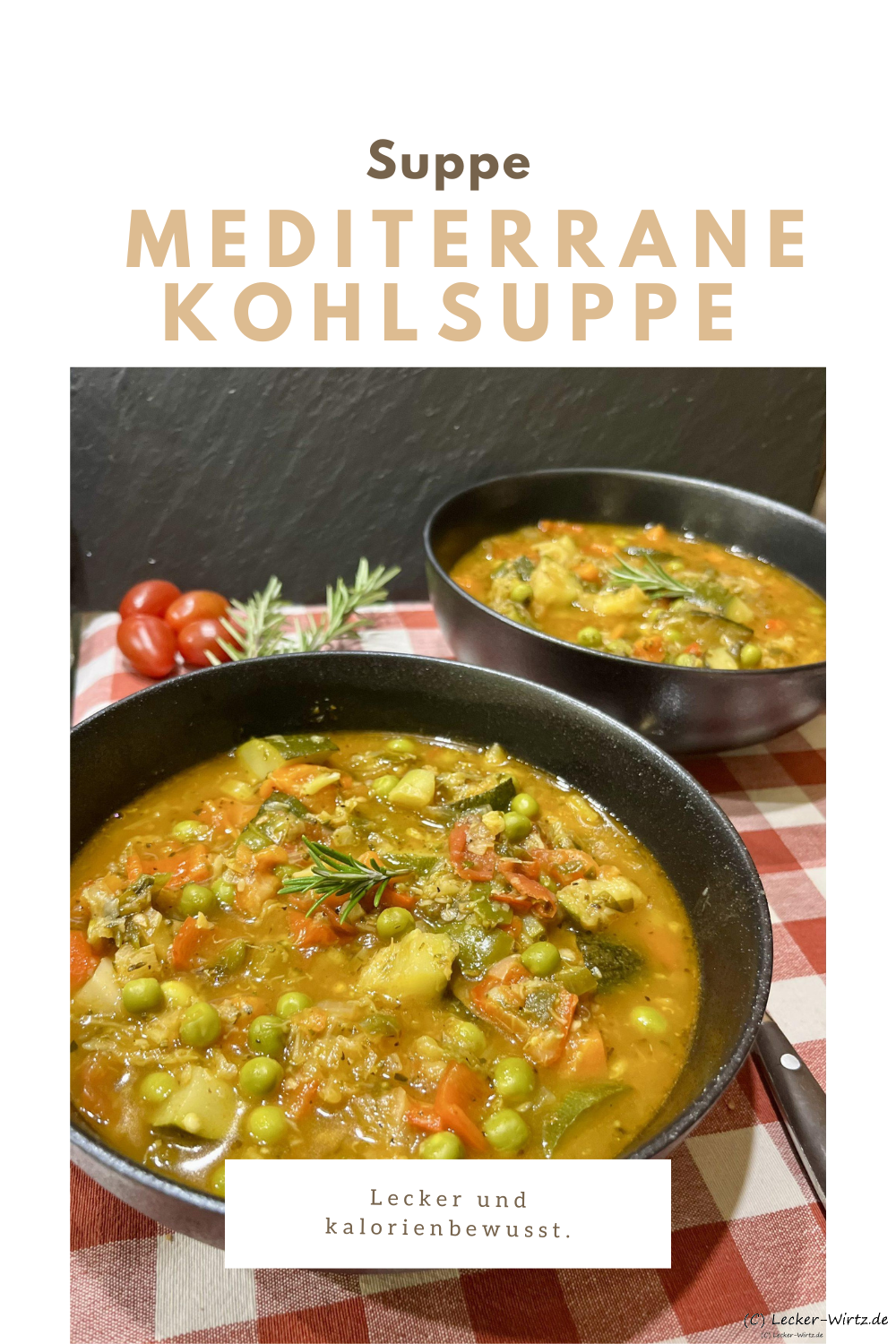 Mediterrane Kohlsuppe