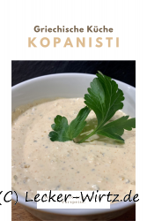 Kopanisti – griechische Vorspeise