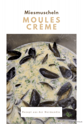 Moules crème