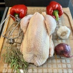 Paprika Hühnchen vorbereiten