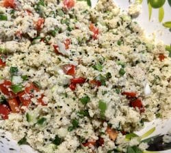 Couscous Salat mit Sesam