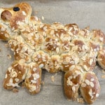 Osterlamm aus Hefeteig