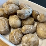 Papas arrugadas - Mallorquinische Kartoffeln - Kartoffeln in Salzkruste 