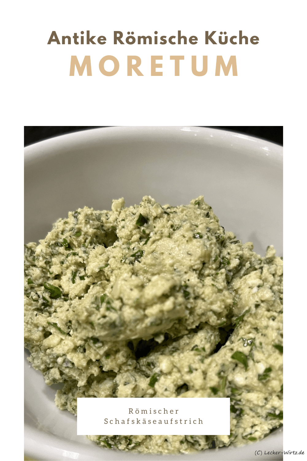 Moretum – Römischer Schafskäseaufstrich