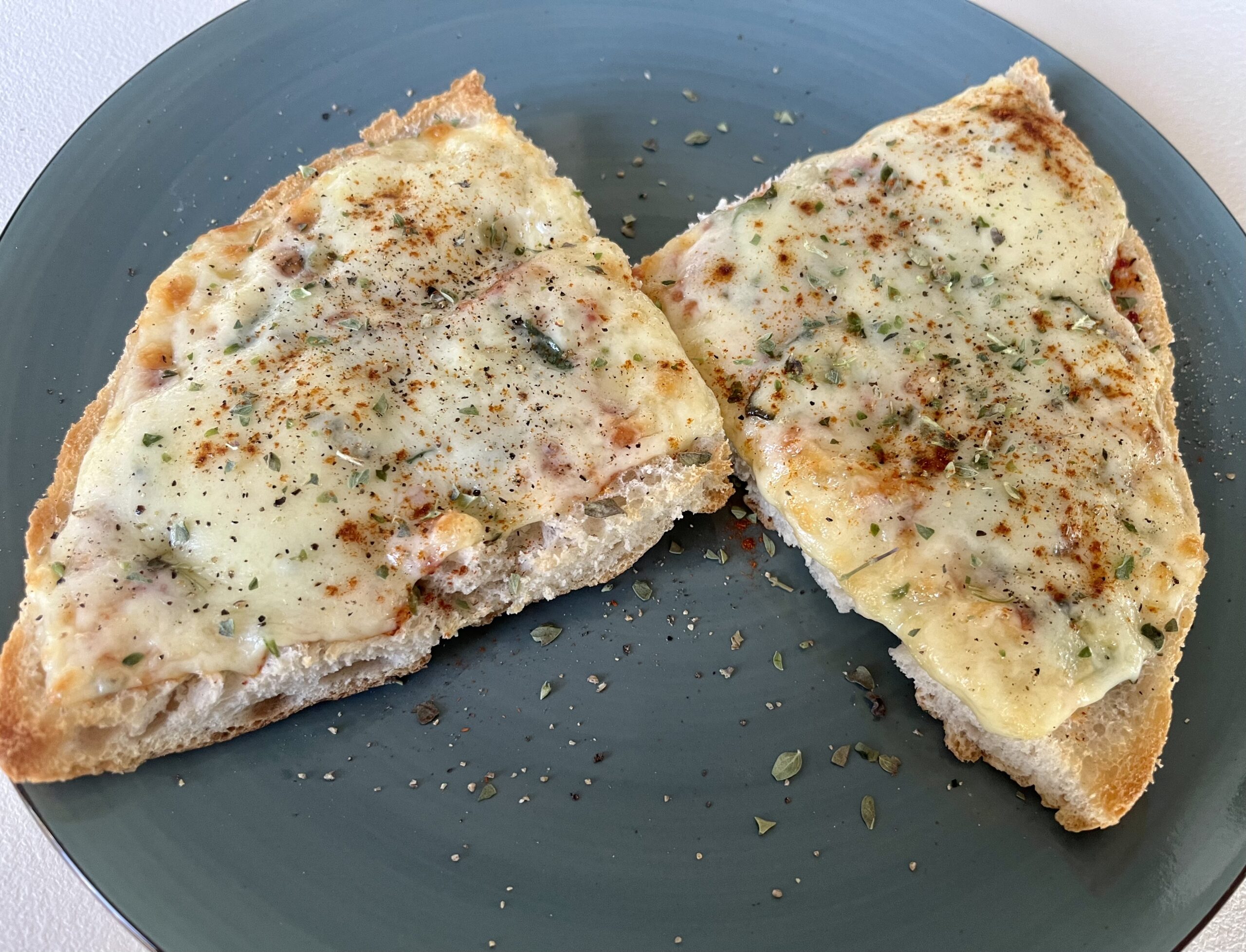 Käse-Fladen-Viertel – schnell gemacht