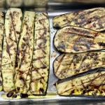 Gegrillte Aubergine mit Balsamico