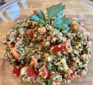 Linsen-Couscous Salat