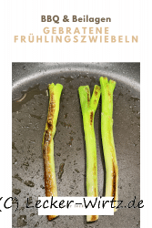 Gebratene Frühlingszwiebeln