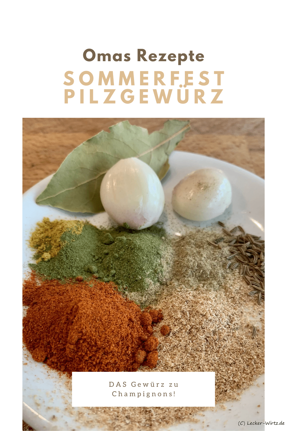 Sommerfest Pilzgewürz – LeckerGeWirtz