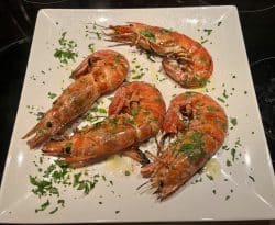 Gegrillte Langostinos