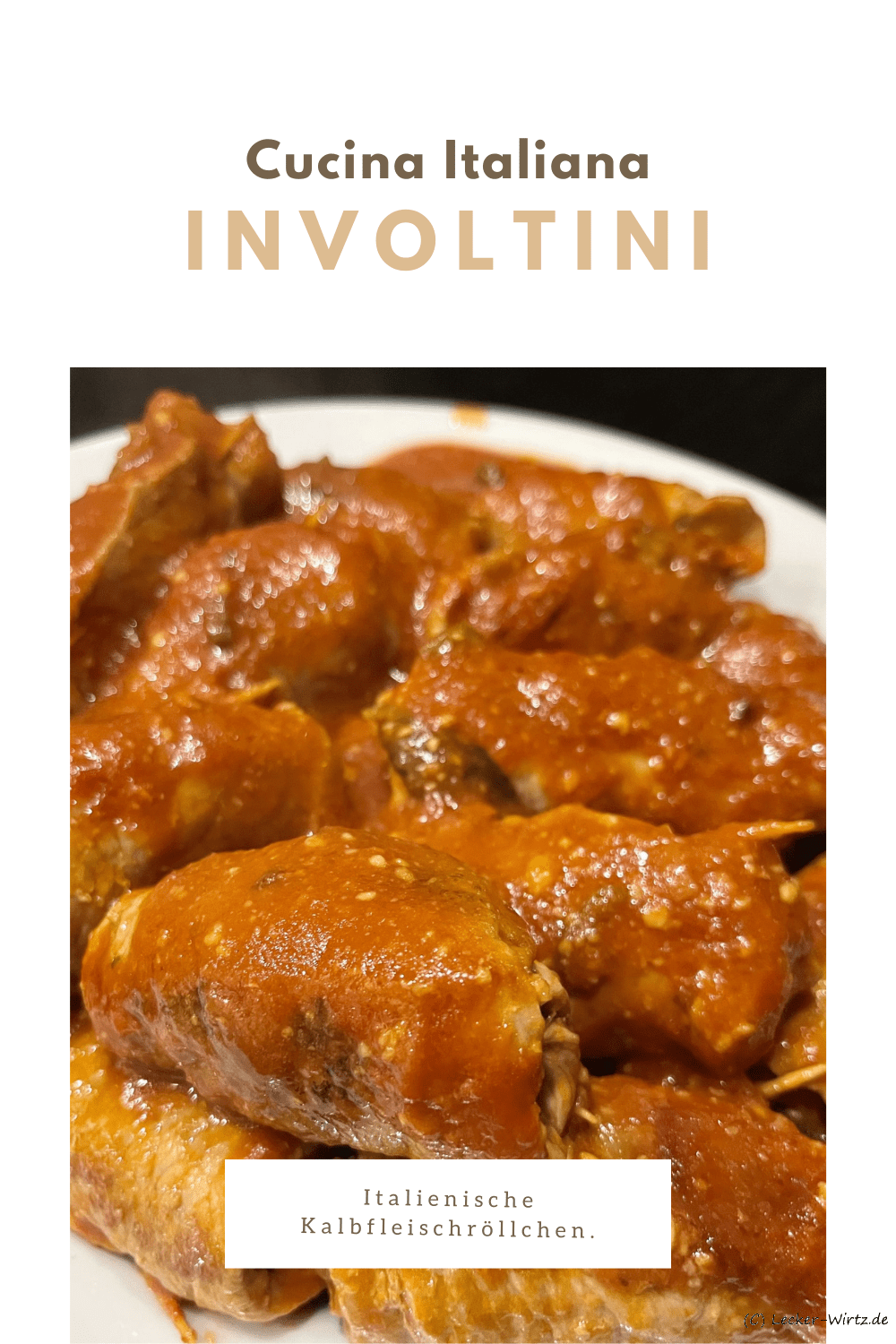 Involtini – italienische Kalbfleischröllchen