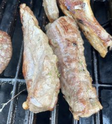 Lammfilet auf der Plancha