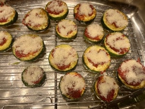 Parmesan darüber streuen