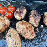 Köfte auf der Plancha