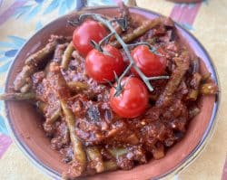 Türkische grüne Bohnen – Taze Fasulye