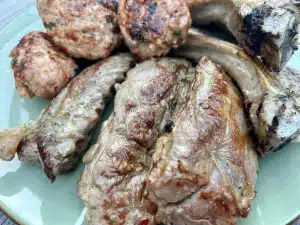 Gegrilltes Lammfilet