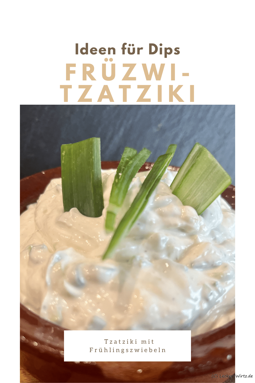 FrüZwiTzatziki - Tzatziki mit Frühlingszwiebeln