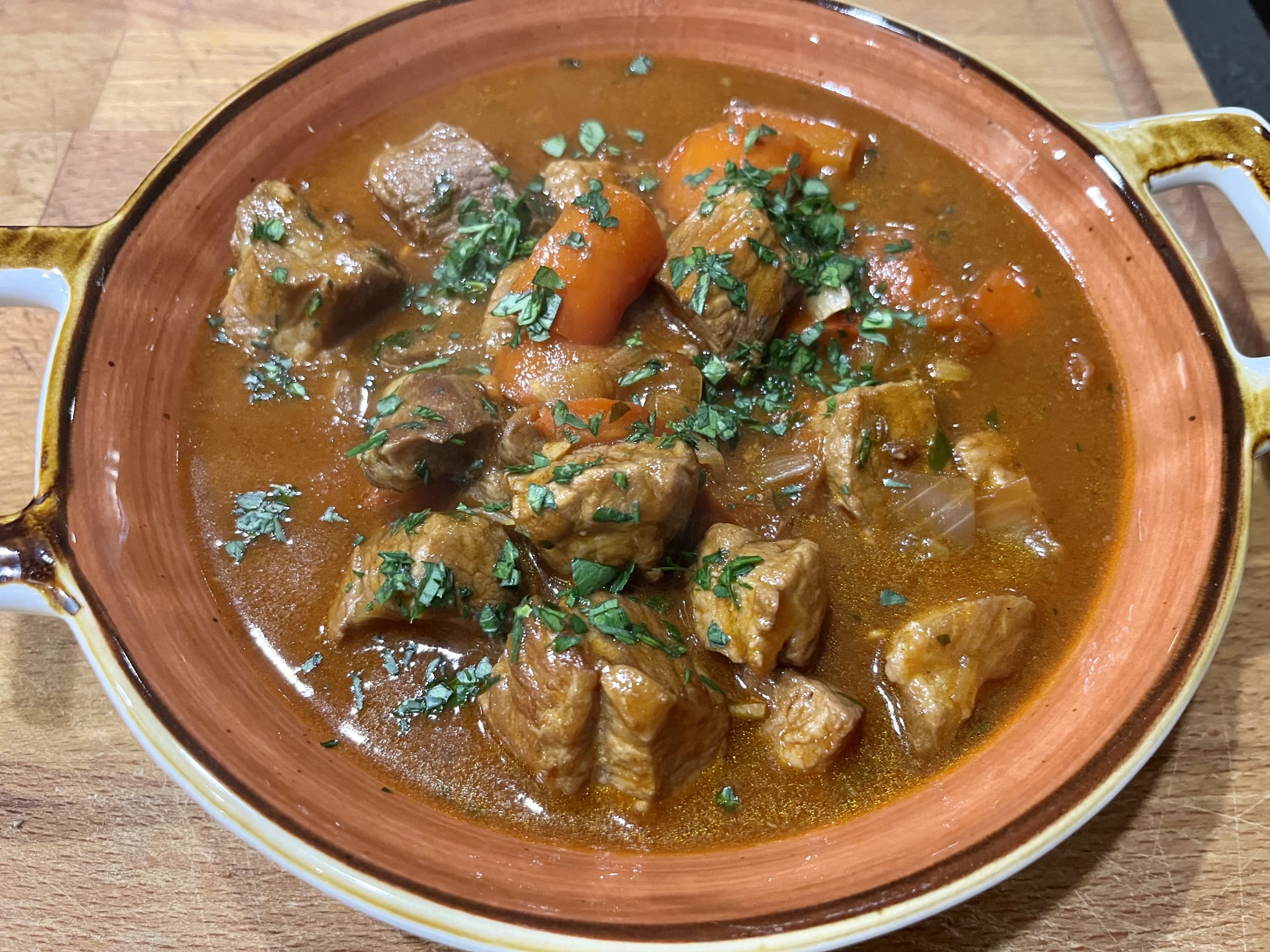 Rheinisches Krüstchen Gulasch Rheinisches Krüstchen Gulasch