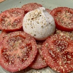 Burrata mit Tomaten