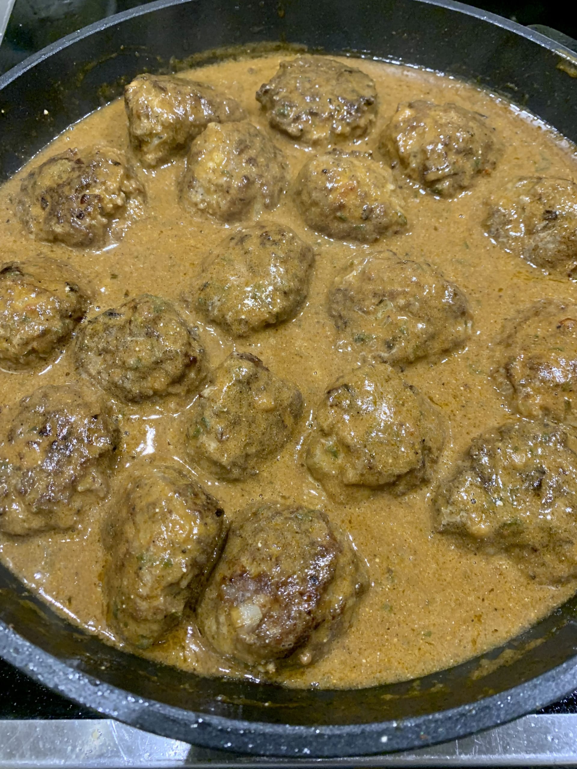 Schwedische Möbelhaus Gedächtnissauce (Köttbullar)