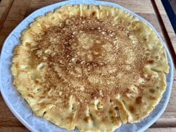 Pfannkuchen aus Kichererbsenmehl