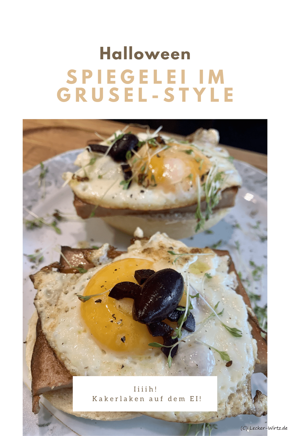 Spiegelei Halloween Style