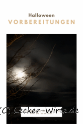 Vorbereitung für Halloween