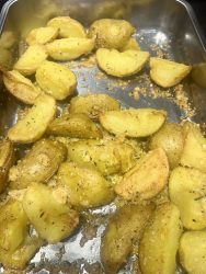 Parmesan Kartoffel Wedges