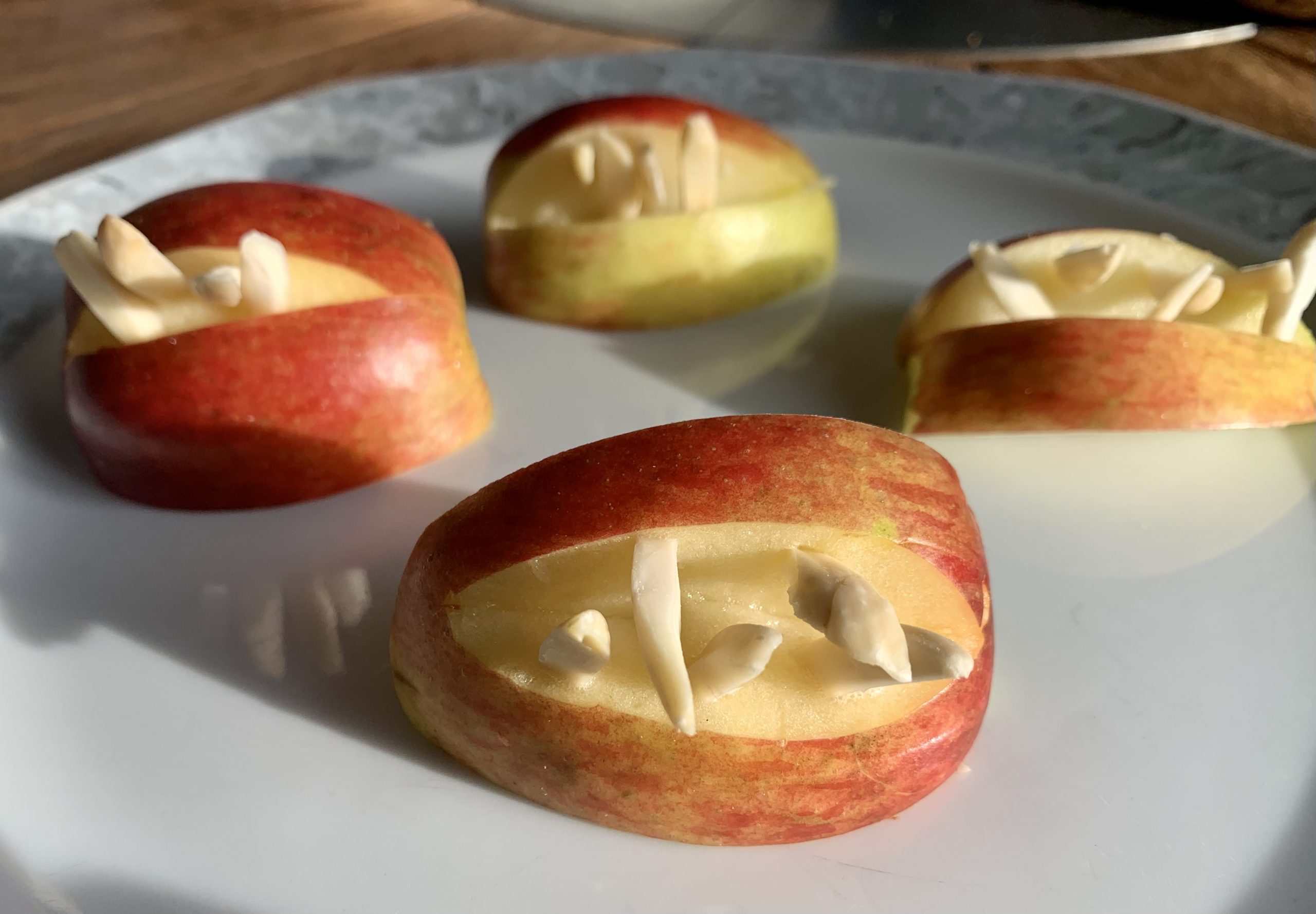 Apfel Monster Gebiss