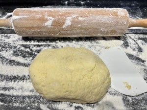 Teig ausrollen