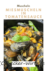 Miesmuscheln in Tomatensauce