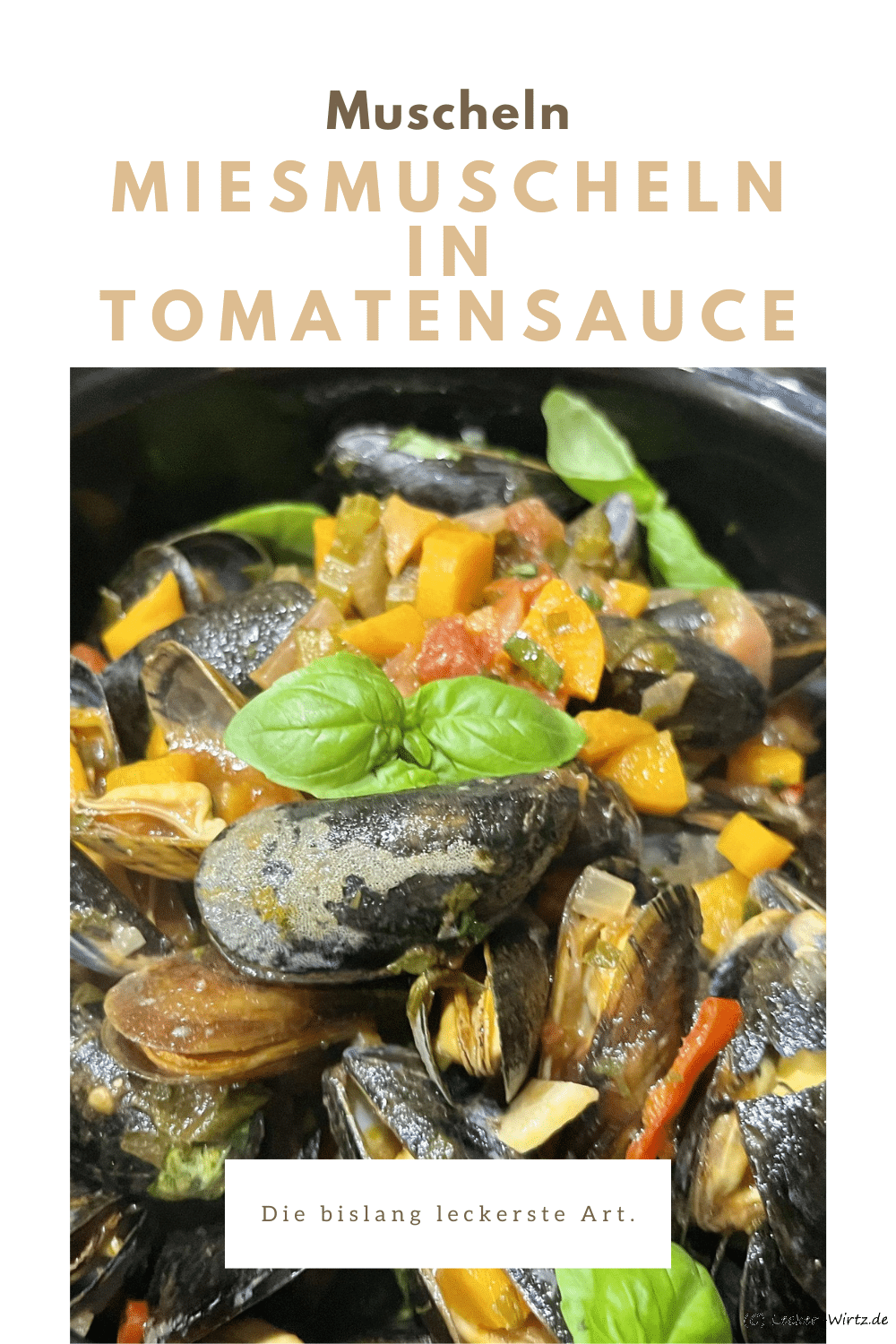 Miesmuscheln in Tomatensauce