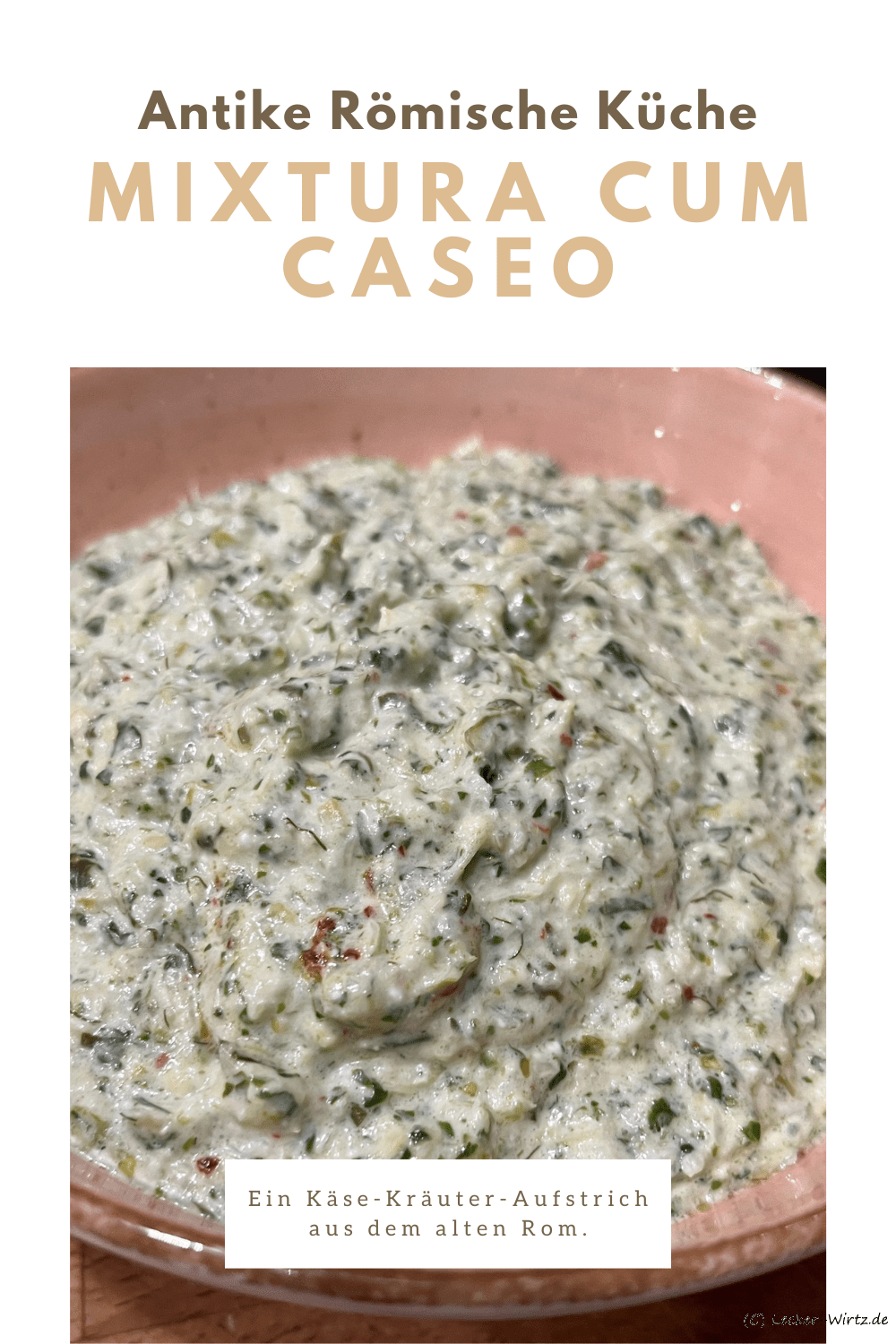 Mixtura cum caseo - Käse-Kräuter-Aufstrich