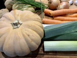 Kartoffel-Kürbis-Suppe