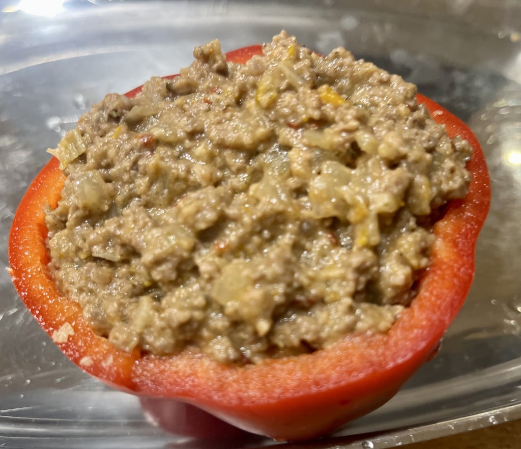 Paprika füllen