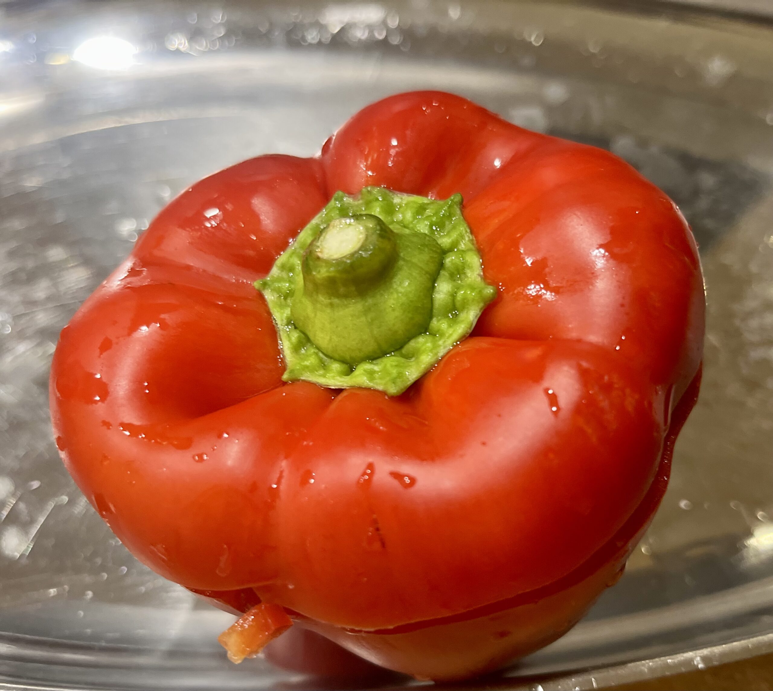 Gefüllte Paprika mit Bergkäse