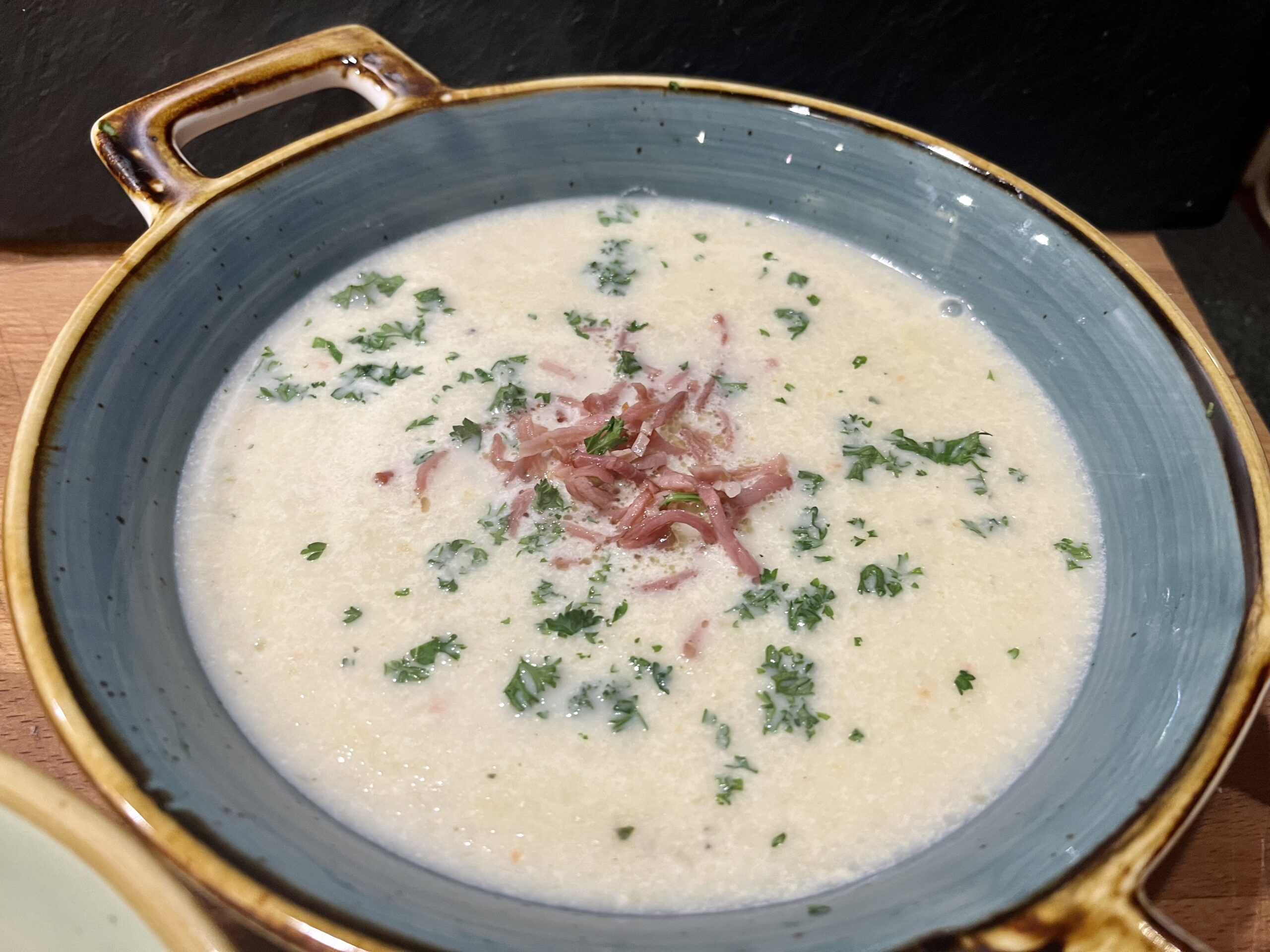 Petersilienwurzel-Cremesuppe