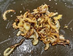 Röstzwiebeln, einfaches Rezept